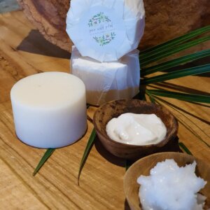 moisturizing coconut and cream soap
